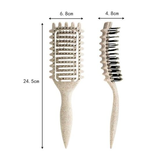 Curl Defining Brush Vented Hair Brush for Detangling, Shaping and Defining Curls - Picture 3 of 5
